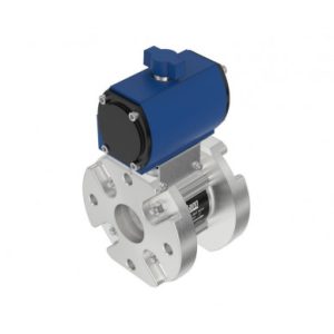 Ø50 pneum. b.valve ps16bar double acting actuator twØ50