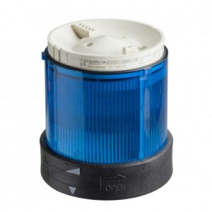 Blue light for interlock light stack