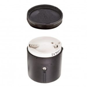 Base and cap for interlock light stack
