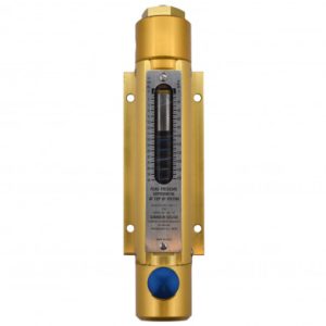 Differential pressure gauge GAMMON 0-30 PSI (0-2 bar) - Push button in front