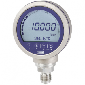 Digital pressure gauge CPG1500 0-40 bar + thermometer