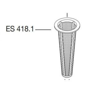 100 mesh strainer pour pistolet ELAFLEX ZVF 50