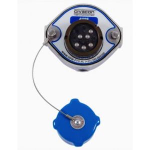 CIVACON BLUE 6 PIN OPTICAL SOCKET 4103E