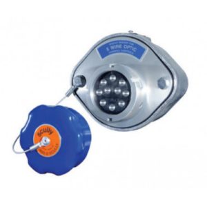 SCULLY plug 5 wires - 10 pins - blue cap